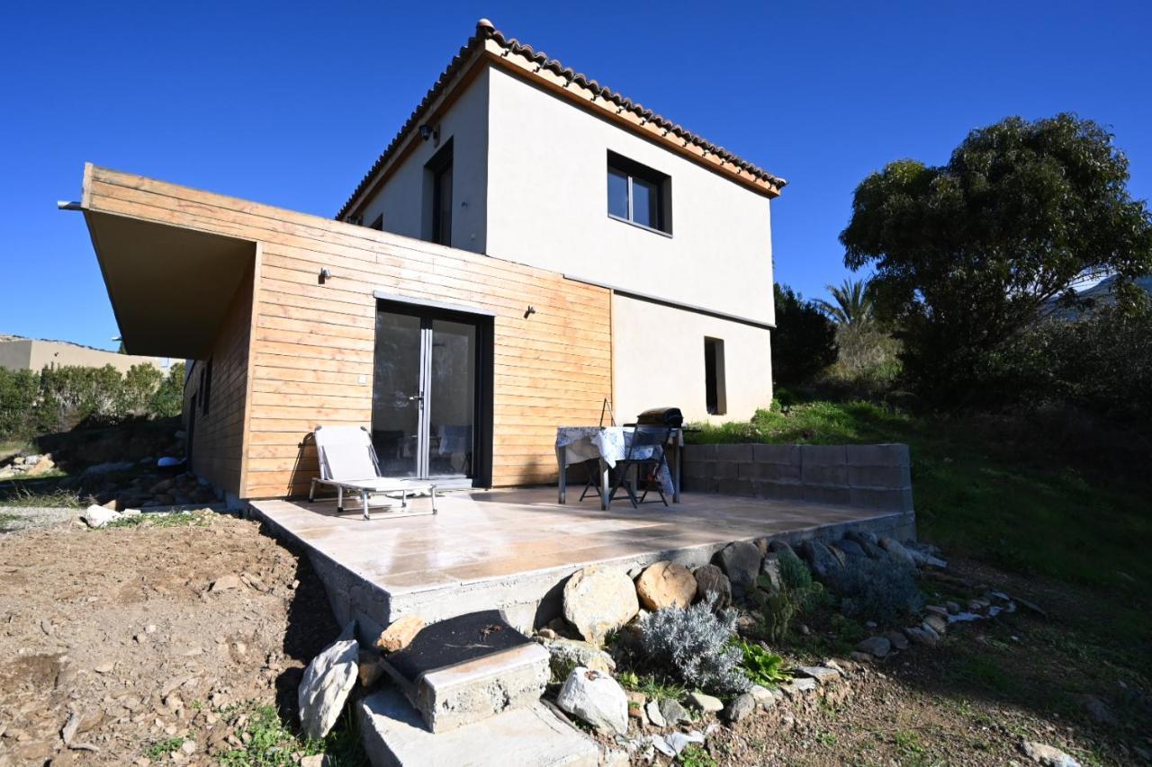Charmant appartement F2 neuf Patrimonio Exterior foto